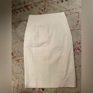 Express white pencil skirt